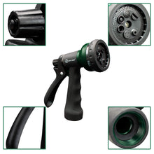 Load image into Gallery viewer, AUTOMAN-Garden-Hose-Nozzle,ABS Water Spray Nozzle with Heavy Duty 7 Adjustable Watering Patterns,Slip Resistant for Plants,Lawn,Washing Cars,Cleaning,Showering Pets &amp; Outdoor Fun.