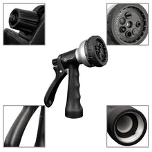 Load image into Gallery viewer, AUTOMAN-Garden-Hose-Nozzle,ABS Water Spray Nozzle with Heavy Duty 7 Adjustable Watering Patterns,Slip Resistant for Plants,Lawn,Washing Cars,Cleaning,Showering Pets &amp; Outdoor Fun.