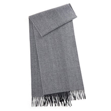 Load image into Gallery viewer, Men&#39;s Winter Scarf Warm Long Plaid Classic Tassel Scarf for Women