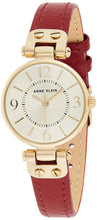 Load image into Gallery viewer, Anne Klein Women&#39;s Leather Strap Watch