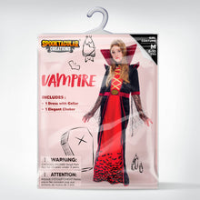 Load image into Gallery viewer, Spooktacular Creations Royal Vampire Costume for Girls Deluxe Set Halloween Gothic Victorian Vampiress Queen Dress Up Party