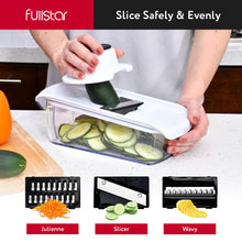 Load image into Gallery viewer, Fullstar Vegetable Chopper - Food Chopper - Onion Chopper - Vegetable Slicer &amp; Spiralizer - Veggie Chopper with Container - Kitchen Gadgets - Home Essentials - Kitchen Accessories