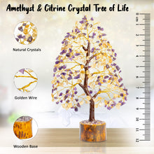 Load image into Gallery viewer, Seven Chakra Crystal Tree, A Gift for Men and Women, Crystal Tree of Life