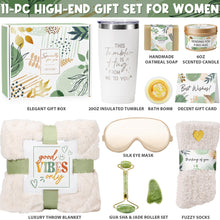 Load image into Gallery viewer, Self Care Basket Gifts for Women, Relaxing Spa Gifts Thinking of You Gifts with Blanket, Unique Valentines Day Gifts for Her