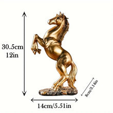 Load image into Gallery viewer, Elegant Horse Figurine - Stunning Copper Finish, Perfect for Elevating Home, Office, Cafe Decor