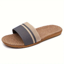 Load image into Gallery viewer, Unisex Linen Slippers - Breathable, Sweat-Absorbing, Lightweight, For All-Season Comfortable Footwear