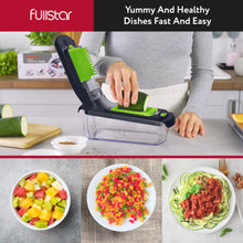 Load image into Gallery viewer, Fullstar Vegetable Chopper - Food Chopper - Onion Chopper - Vegetable Slicer &amp; Spiralizer - Veggie Chopper with Container - Kitchen Gadgets - Home Essentials - Kitchen Accessories