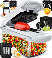 Load image into Gallery viewer, Fullstar Vegetable Chopper - Food Chopper - Onion Chopper - Vegetable Slicer &amp; Spiralizer - Veggie Chopper with Container - Kitchen Gadgets - Home Essentials - Kitchen Accessories