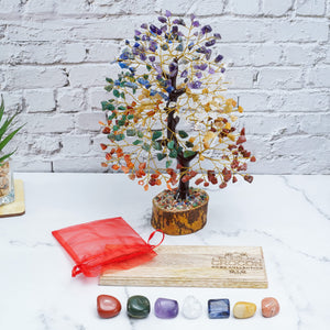 Seven Chakra Crystal Tree, A Gift for Men and Women, Crystal Tree of Life