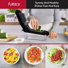 Load image into Gallery viewer, Fullstar Vegetable Chopper - Food Chopper - Onion Chopper - Vegetable Slicer &amp; Spiralizer - Veggie Chopper with Container - Kitchen Gadgets - Home Essentials - Kitchen Accessories