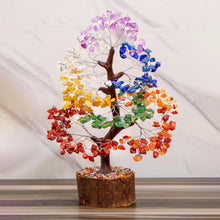 Load image into Gallery viewer, Seven Chakra Crystal Tree, A Gift for Men and Women, Crystal Tree of Life