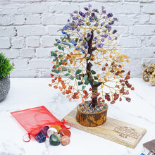 Load image into Gallery viewer, Seven Chakra Crystal Tree, A Gift for Men and Women, Crystal Tree of Life