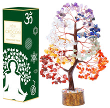 Load image into Gallery viewer, Seven Chakra Crystal Tree, A Gift for Men and Women, Crystal Tree of Life