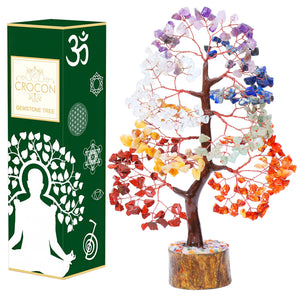 Seven Chakra Crystal Tree, A Gift for Men and Women, Crystal Tree of Life