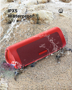 Bluetooth Speaker with HD Sound, Portable Wireless, IPX5 Waterproof, Up to 24H Playtime, TWS Pairing, BT5.3, for Home/Party/Outdoor/Beach, Electronic Gadgets, Birthday Gift