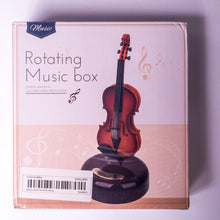 Load image into Gallery viewer, Beautiful Rotating Music Box - Decorative Violin for Your Home or Office