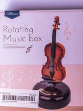 Load image into Gallery viewer, Beautiful Rotating Music Box - Decorative Violin for Your Home or Office