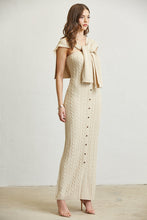 Load image into Gallery viewer, Knitted Shawl Maxi Dress For Women