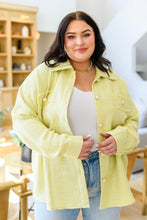 Load image into Gallery viewer, Daydreams Shacket in Yellow, Lightweight Woven Jacket for Women