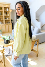 Load image into Gallery viewer, Daydreams Shacket in Yellow, Lightweight Woven Jacket for Women