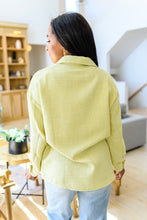 Load image into Gallery viewer, Daydreams Shacket in Yellow, Lightweight Woven Jacket for Women