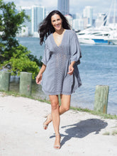 Load image into Gallery viewer, DEL CARMEN DRESS/COVER-UP (White, Gray, Blue, Black) for Women