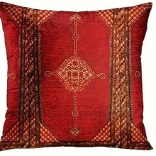 Load image into Gallery viewer, Vintage-Inspired Double-Sided Soft Throw Pillow Covers - 18x18 Inches Decorative Sofa Cushions with Retro Bohemian Design in 4 Styles