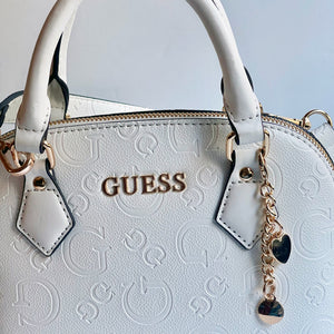 GUESS Women's Everlee Mini Top Zip Crossbody