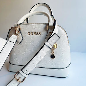 GUESS Women's Everlee Mini Top Zip Crossbody