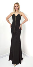 Load image into Gallery viewer, Black Night Dress, Girls/Women&#39;s Evening Dress - Ladies Long Dress