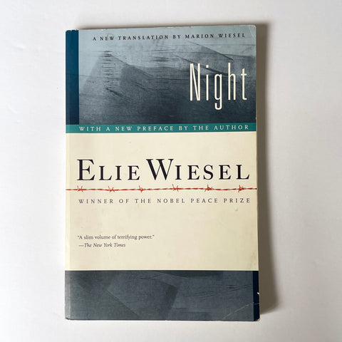 Night, With A New Preface By Elie Wiesel - Paperback Book