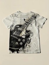 Load image into Gallery viewer, Men&#39;s Guitar Print T-shirt, Casual Short Sleeve Crew Neck Tee, Men&#39;s Clothing