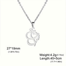 Load image into Gallery viewer, Eshgh (Love) Calligraphy Pendant Necklace, Men&#39;s And Women&#39;s Stainless Steel Necklace Accessories