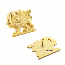 Load image into Gallery viewer, Lion Brooch, Metal Lion Sun And Crown Pin Series Souvenir Gift, Suitable For Friend And Family