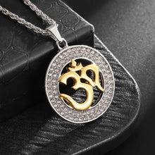 Load image into Gallery viewer, Yoga Symbol (UM) Unisex Pendant Necklace - Durable Titanium Steel Clavicle Chain for Party Glamour