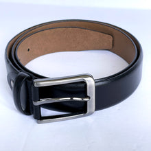 Load image into Gallery viewer, Handmade Real Leather Belt – The Ultimate Official Gift for Men- Black