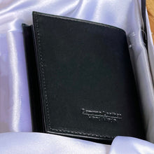 Load image into Gallery viewer, Handmade Genuine Leather Wallet – The Ultimate Official Gift for Men &amp; Women - Black