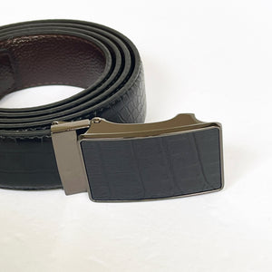 Handmade Leather Belt – The Ultimate Official Gift for Men - Black - Style 1