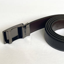 Load image into Gallery viewer, Handmade Leather Belt – The Ultimate Official Gift for Men - Black - Style 1