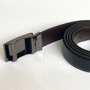 Handmade Leather Belt – The Ultimate Official Gift for Men - Black - Style 1