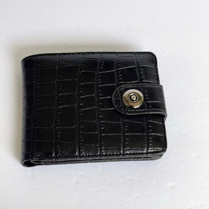 Handmade Best Quality Leather Wallet – The Ultimate Official Gift for Women & Men - Black