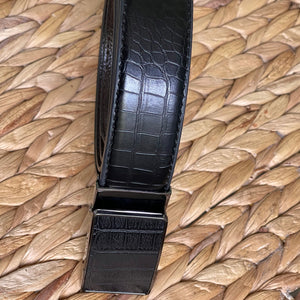 Handmade Leather Belt – The Ultimate Official Gift for Men - Black - Style 1