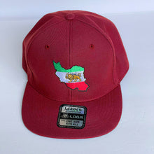 Load image into Gallery viewer, Unisex Sports Hat With an Embroidery of the Map and Imperial Flag (Lion &amp; Sun)- in 3 Colors