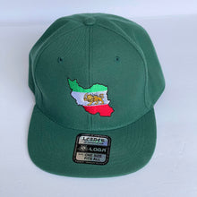 Load image into Gallery viewer, Unisex Sports Hat With an Embroidery of the Map and Imperial Flag (Lion &amp; Sun)- in 3 Colors