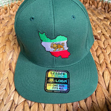 Load image into Gallery viewer, Unisex Sports Hat With an Embroidery of the Map and Imperial Flag (Lion &amp; Sun)- in 3 Colors