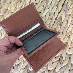 Handmade Genuine Leather Wallet – The Ultimate Official Gift for Women & Men - Light Brown