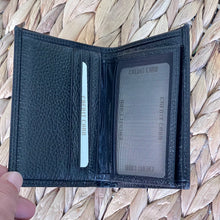 Load image into Gallery viewer, Handmade Real Leather Wallet – The Ultimate Official Gift for Men and Women - Black