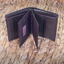 Load image into Gallery viewer, Handmade Real Leather Wallet – The Ultimate Official Gift for Men &amp; Women - Dark Brown