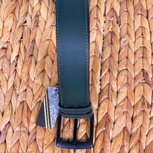 Load image into Gallery viewer, Handmade Leather Belt – The Ultimate Official Gift for Men and Women - Color: Laguna