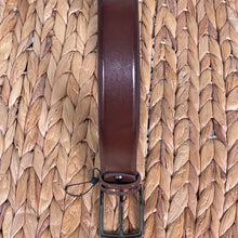 Load image into Gallery viewer, Handmade Leather Belt – The Ultimate Official Gift for Men - Color: Brown